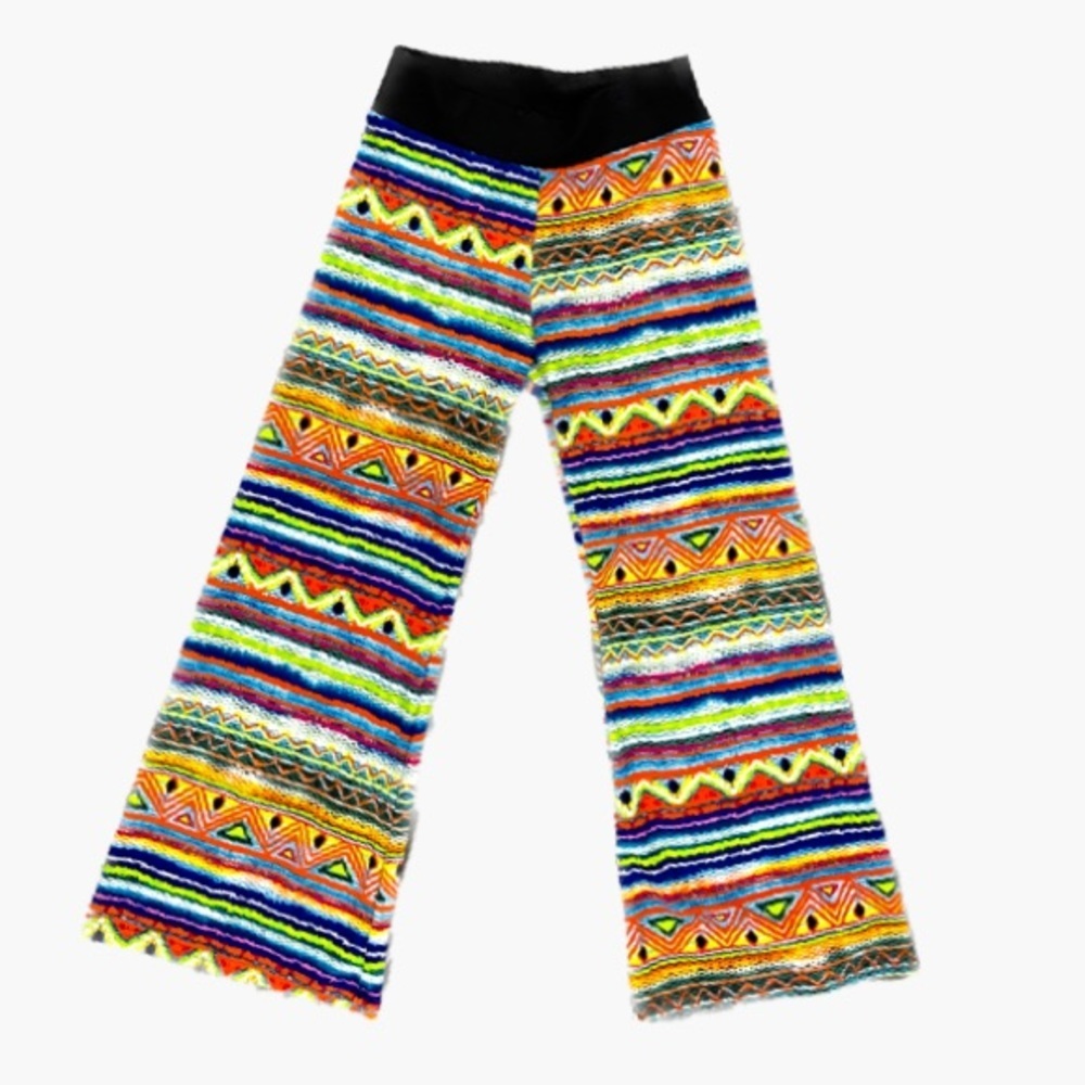 Park Avenue Made In The USA Funky Wide Leg Pants Size Large